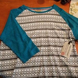 FREE PLANET 3/4 SLEEVE SHIRT